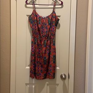 Vibrant colored sundress